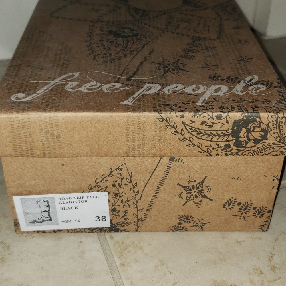 New Free People Road Trip Tall Gladiator Sandals - Picture 7 of 8